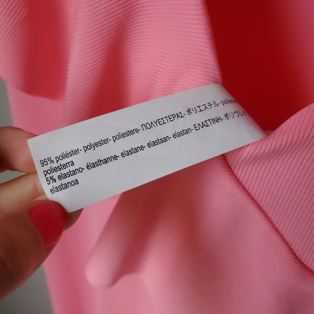 Zara Ruffle Dress Pink Small - Picture 7 of 7